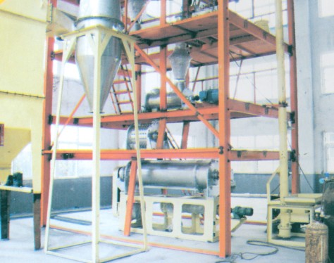 改性机安装现场